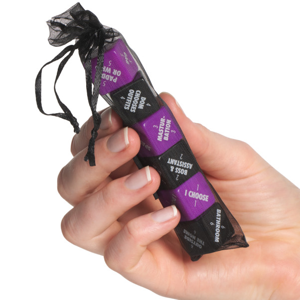 Sexy 6 Kinky Terningespil Produktbillede med hånd 50