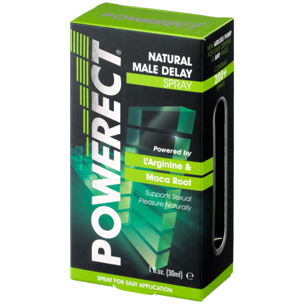 Skins Powerect Naturlig Vandbaseret Delay Spray 30 ml Emballagebillede 90