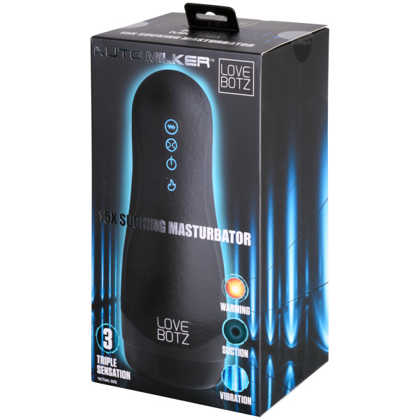 LoveBotz Auto Milker 15x Sugende Masturbator Emballagebillede 90