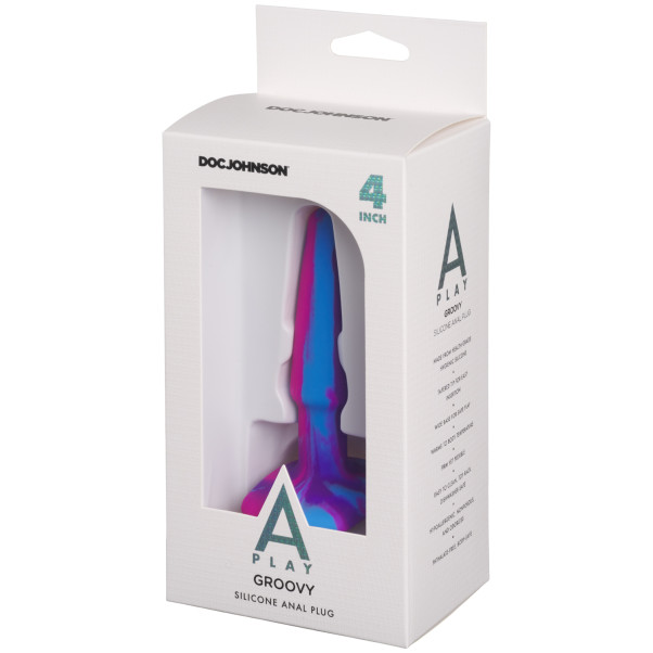 A-Play Groovy Berry Butt Plug 10,8 cm Emballagebillede 90