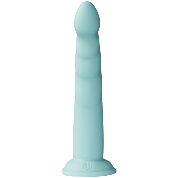 Dillio Platinum Slim Seven Turkis Dildo med Sugekop 21 cm Produktbillede 3