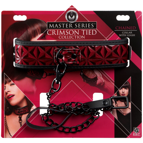 Master Series Crimson Tied Halsbånd med Snor Emballagebillede 90