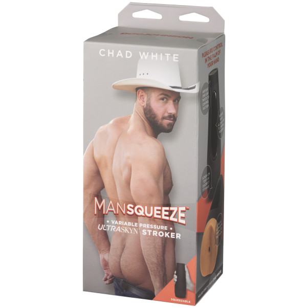 Man Squeeze Chad White Ass Masturbator Emballagebillede 90