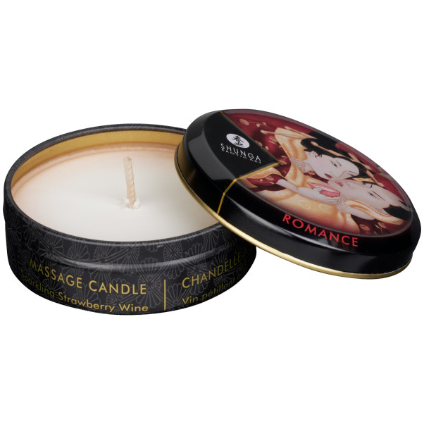 Shunga Geisha's Secrets Collection Sparkling Strawberry Wine Intim Massage Sæt Produktbillede 3