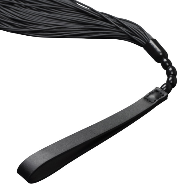 Sex & Mischief Noir Whip Flogger i Kunstlæder 45,5 cm Produktbillede 3