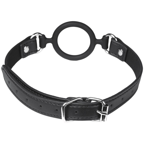 obaie Silikone O-ring Gag i Kunstlæder Produktbillede 2
