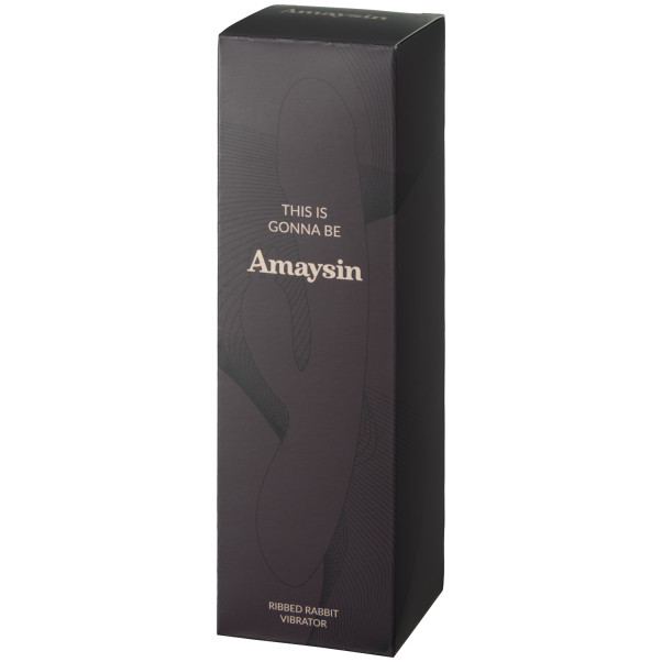 Amaysin Rillet Rabbit Vibrator Emballagebillede 90