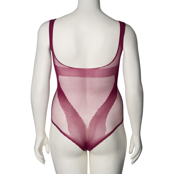 NORTIE Forest Acid Bordeaux Body Plus Size Produktbillede 6