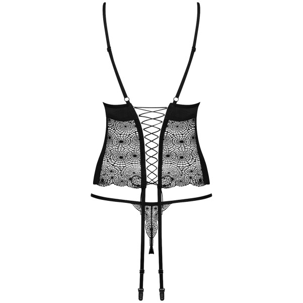 Obsessive Sharlotte Blondekorset med G-streng Produktbillede 4