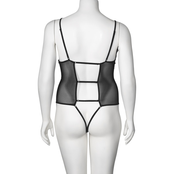 NORTIE Vilja Bundløs Blonde Body Plus Size Produktbillede 7