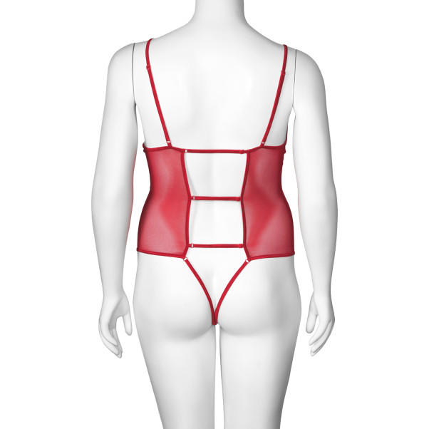 NORTIE Vilja Bundløs Rød Blonde Body Plus Size Produktbillede 7