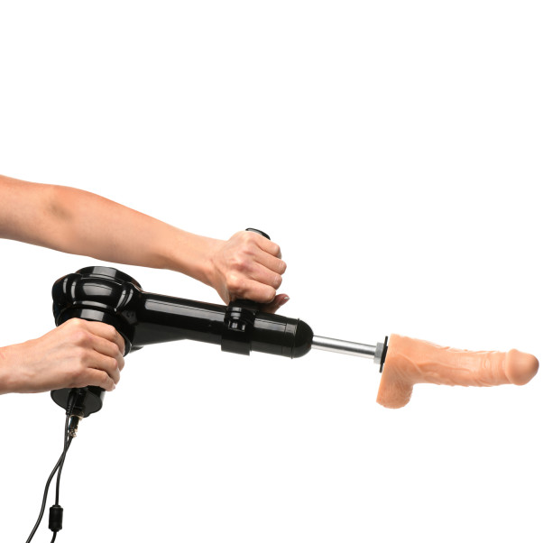 LoveBotz Banging Bench Deluxe med Sexmaskine Produktbillede med hånd 50