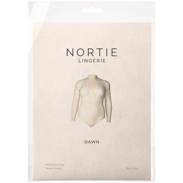 NORTIE Dawn Warm Sand Bodystocking Plus Size Emballagebillede 90