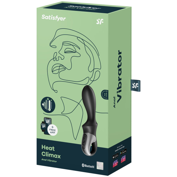 Satisfyer Heat Climax Anal Vibrator Emballagebillede 90