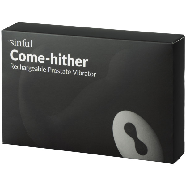 Sinful Come-hither Opladelig Prostata Vibrator Emballagebillede 90