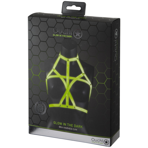 Ouch! Glow in the Dark BH Harness Emballagebillede 90