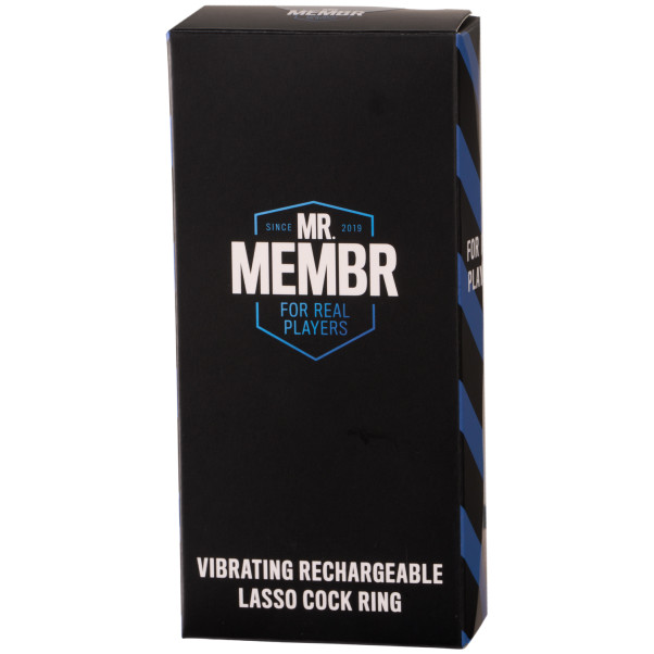 MR.MEMBR Vibrerende Opladelig Lasso Penisring Emballagebillede 90