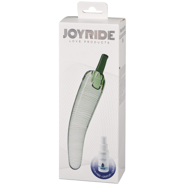 JOYRIDE Premium GlassiX 06 Glas Dildo 22 cm Emballagebillede 90
