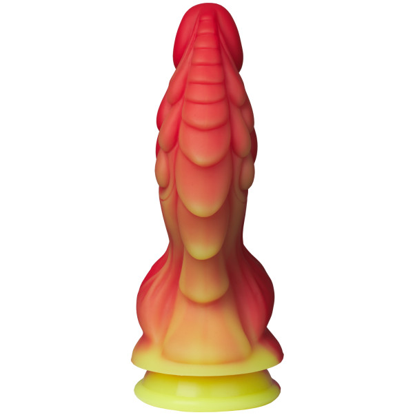 Fantasm Tales Rød Drage Silikone Dildo 22 cm Produktbillede 4