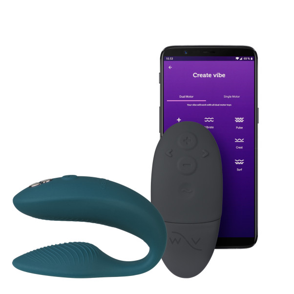 We-Vibe Sync 2 App-styret Par Vibrator Produktbillede med app 2