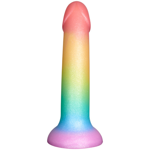 baseks Colour-mix Silikone Dildo 18 cm Produktbillede 2