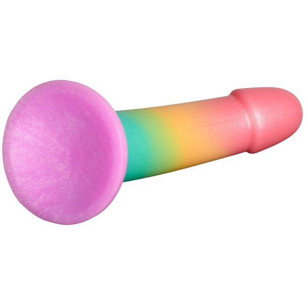 baseks Colour-mix Silikone Dildo 18 cm Produktbillede 4