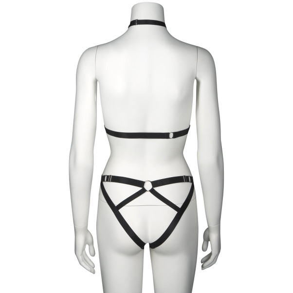 NORTIE Kinky Open Back Trusse og Harness Choker Produktbillede 7