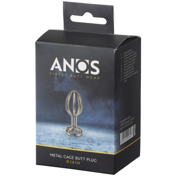 Anos Metal Cage Butt Plug Produktbillede 7