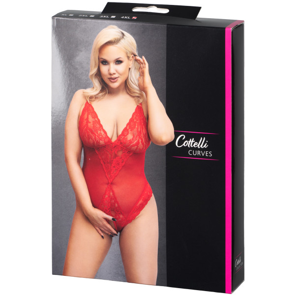 Cottelli Curves Rød Body Plus Size Emballagebillede 90