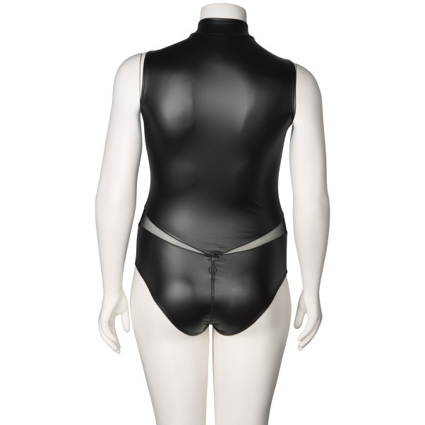 NORTIE Fetish Wetlook Bundløs Body Plus Size Produktbillede 7