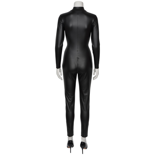 NORTIE Fetish Wetlook Bundløs Catsuit Produktbillede 6