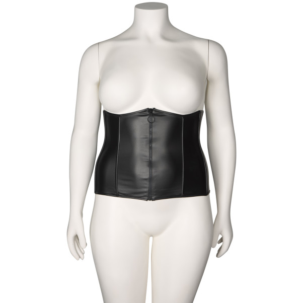 NORTIE Fetish Wetlook korset Plus Size Produktbillede 4