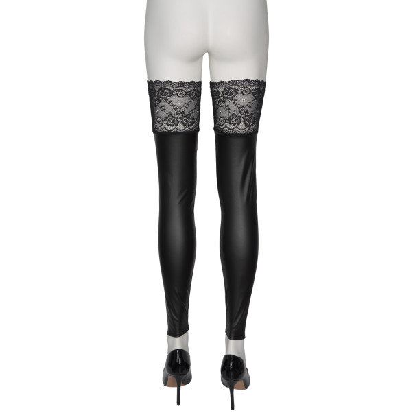 NORTIE Fetish Wetlook Selvsiddende Strømper Produktbillede 5