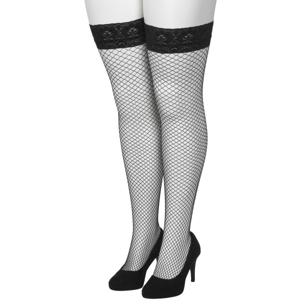 Nortie Fenja Fiskenet Strømper Plus Size Produktbillede 6