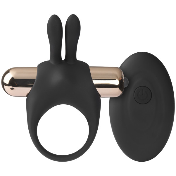 Sinful Gold Power Fjernbetjent Bullet med Rabbit Penisring Sleeve Produktbillede 1