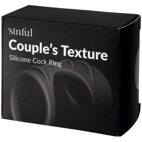 Sinful Couple's Texture Penisring Emballagebillede 90