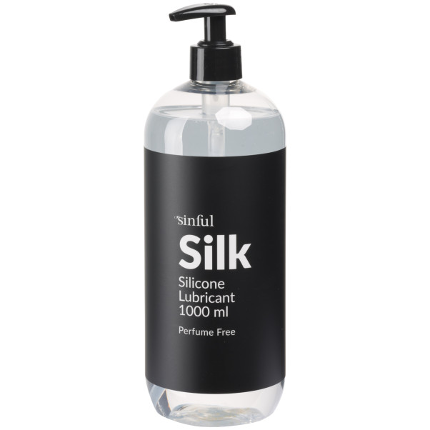 Sinful Silk Silikonebaseret Glidecreme 1000 ml Produktbillede 1