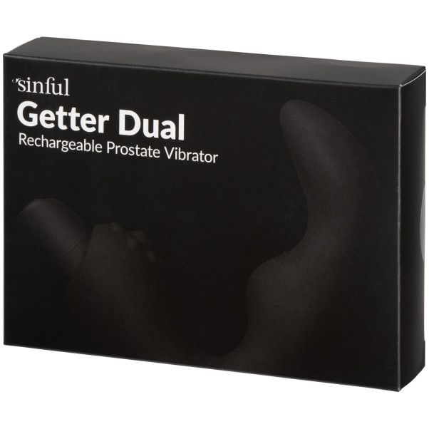 Sinful Getter Dual Opladelig Prostata Vibrator Emballagebillede 90