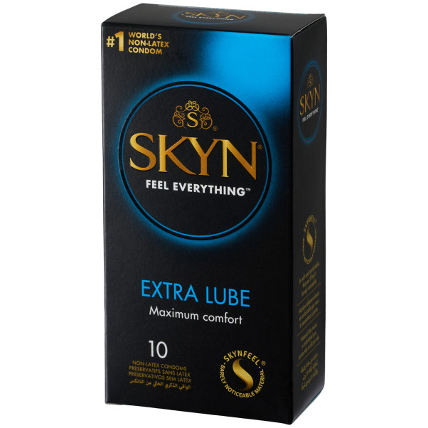 Skyn Extra Lube Latexfri Kondomer 12 stk Emballagebillede 1