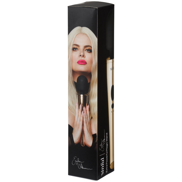 Sinful Luxy Gold Ekstra Kraftfuld Magic Wand Emballagebillede 90