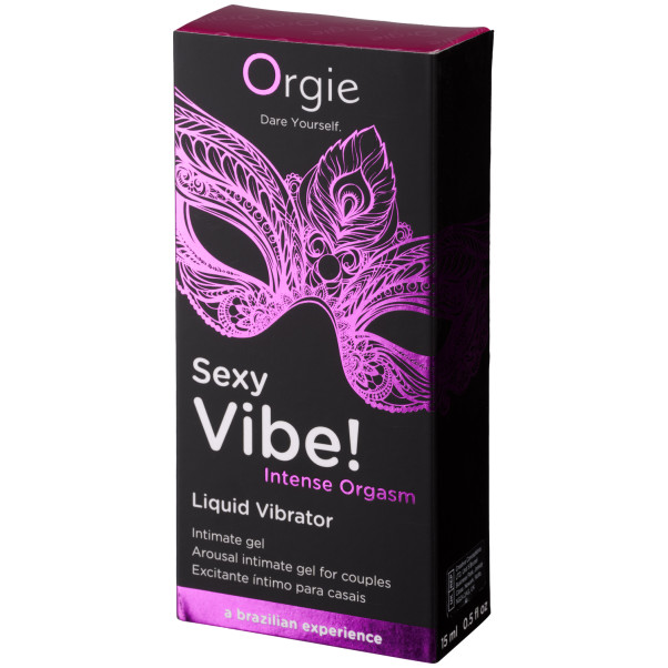 Orgie Sexy Vibe! Intense Orgasm Liquid Vibrator Intimgel 15 ml Emballagebillede 91