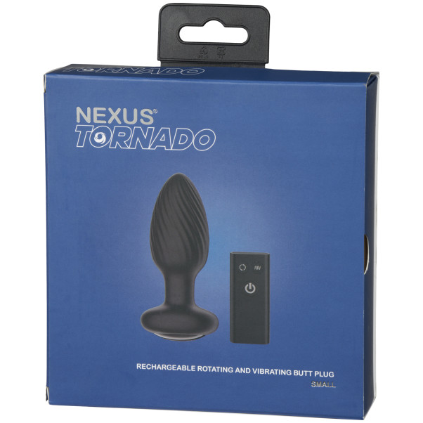 Nexus Tornado Fjernbetjent Roterende Anal Plug Emballagebillede 90