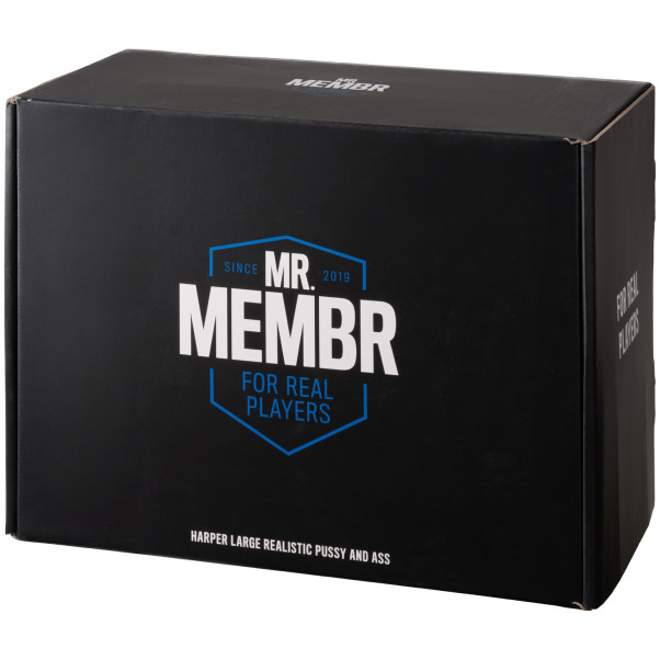 MR.MEMBR Harper Large Realistisk Pussy and Ass Sexdukke Emballagebillede 90