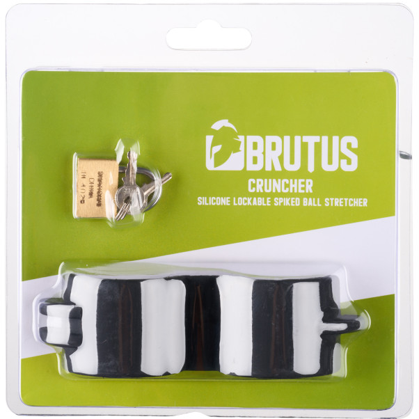 Brutus Cruncher Silikone Låsbar Spiked Ball Stretcher Emballagebillede 90