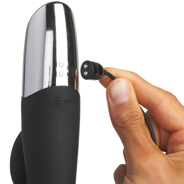 Sinful Intense Warming Rabbit Vibrator Produktbillede med hånd 50