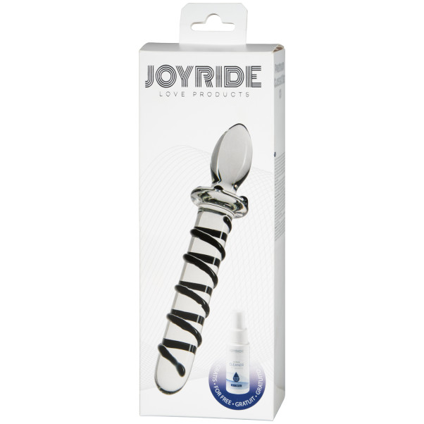 JOYRIDE Premium GlassiX 01 Glas Dildo 20,5 cm Emballagebillede 91