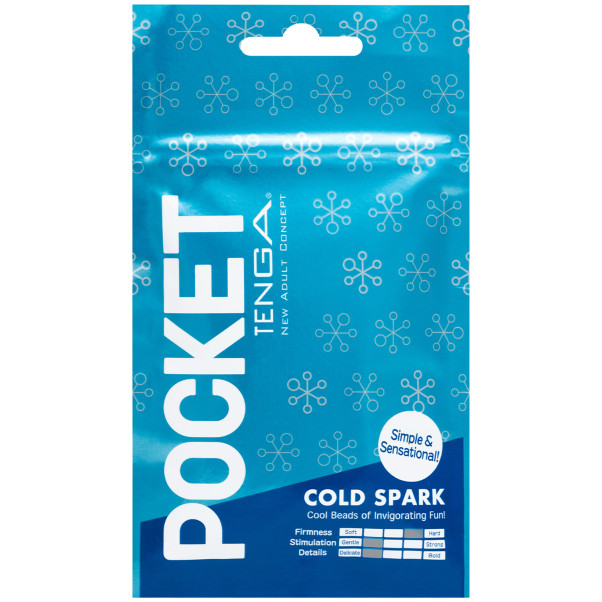 TENGA Pocket Cold Spark Masturbator Emballagebillede 90