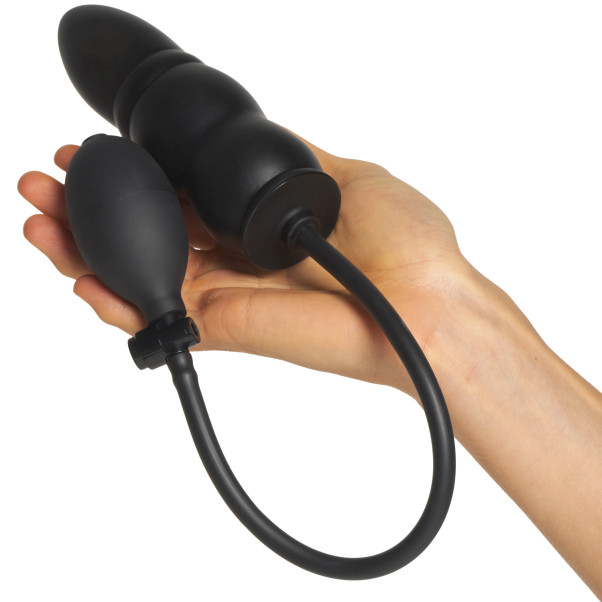 obaie Anal Expander Oppustelig Butt Plug Produktbillede med hånd 50