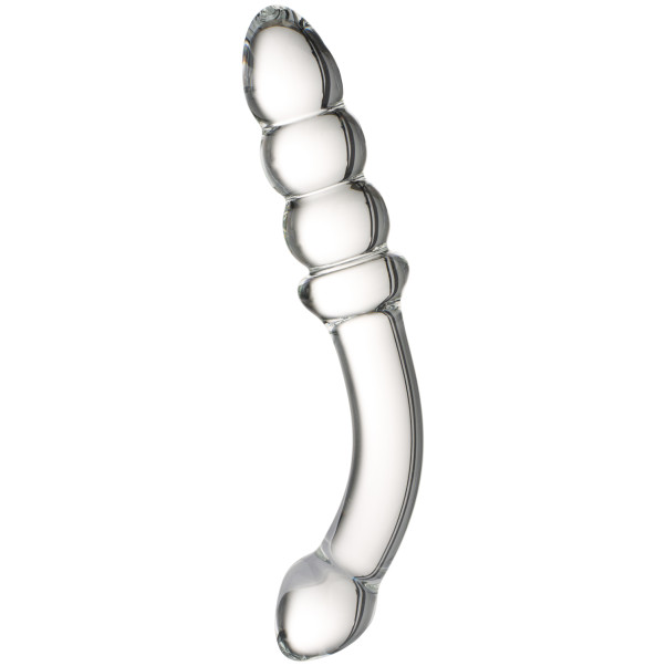 Sinful Ribbed Glas Dildo Produktbillede 1