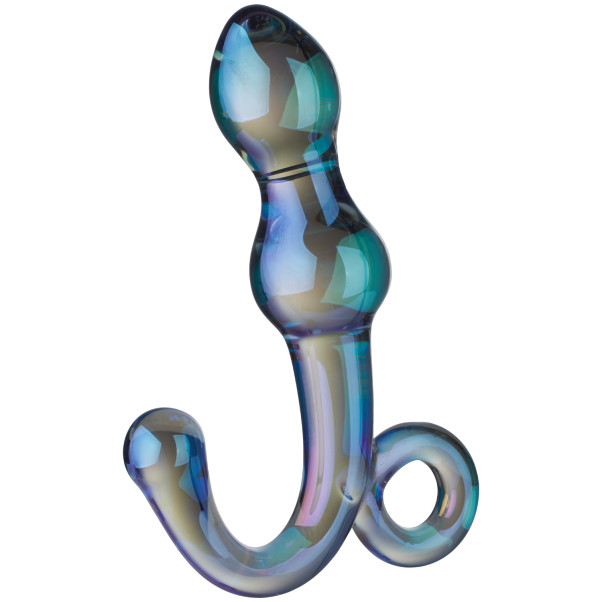 Sinful Chromatic Blue Glas Butt Plug Produktbillede 2